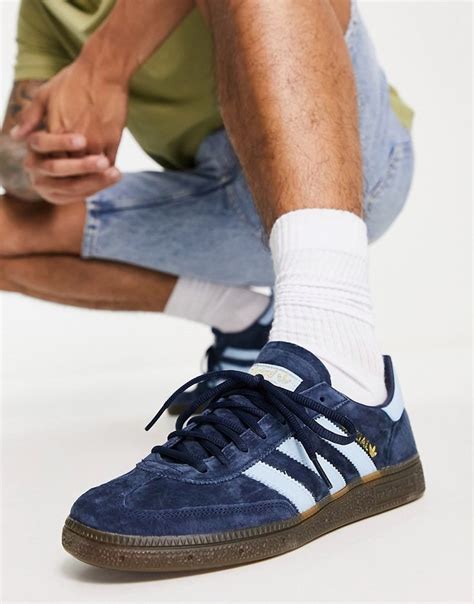 handball spezial adidas beige blau|adidas handball spezial navy blue.